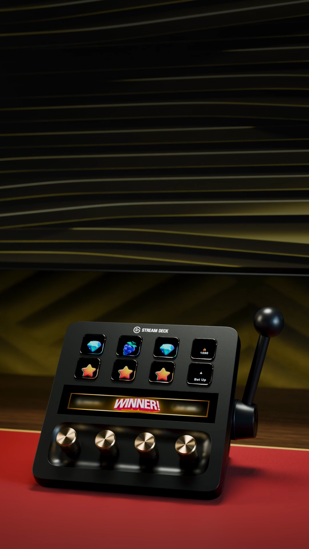 Stream Deck + Lever | レバーを引け。すべてを操作 | Elgato